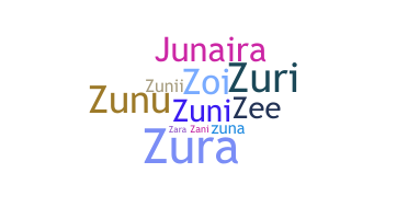 暱稱 - Zunaira