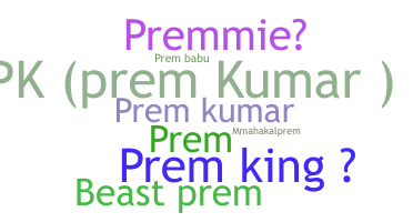 暱稱 - Premkumar