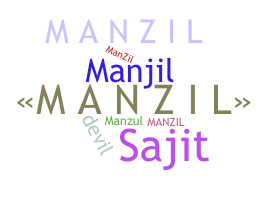暱稱 - Manzil