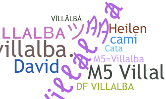 暱稱 - Villalba