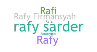 暱稱 - rafy