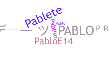 暱稱 - Pablos