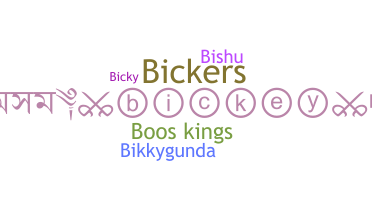 暱稱 - Bickey