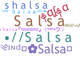 暱稱 - Salsa