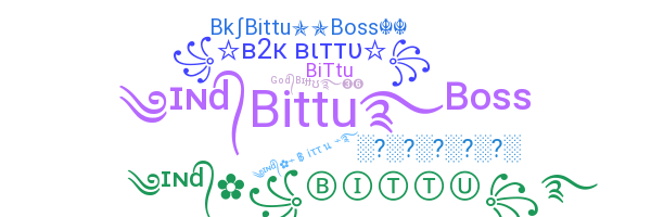 暱稱 - Bittu