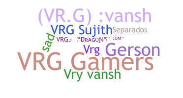 暱稱 - VRG