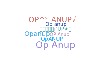 暱稱 - OPanup