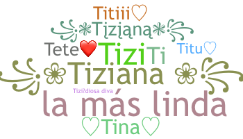 暱稱 - Tiziana