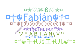 暱稱 - Fabian