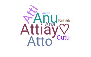 暱稱 - Attia