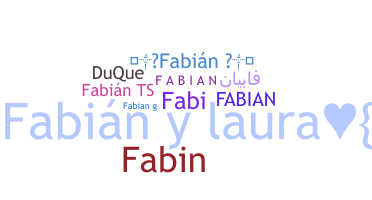 暱稱 - fabin
