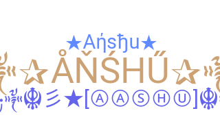 暱稱 - Anshu