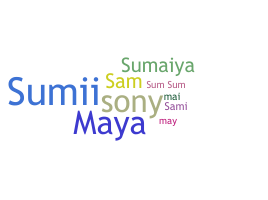 暱稱 - Sumaya