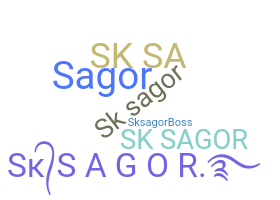 暱稱 - Sksagor