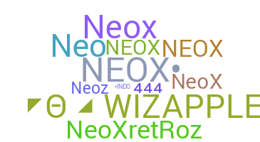 暱稱 - neox