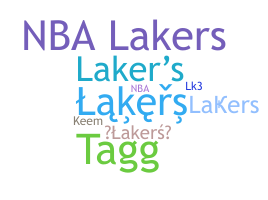 暱稱 - Lakers