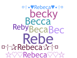 暱稱 - Rebeca