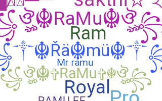 暱稱 - ramU