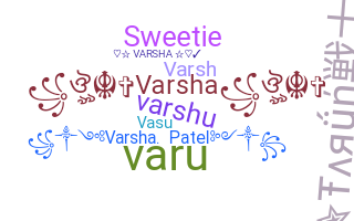 暱稱 - Varsha