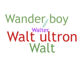 暱稱 - walt