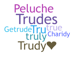 暱稱 - Trudy