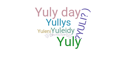 暱稱 - yuly