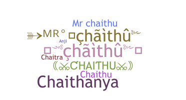 暱稱 - chaithu