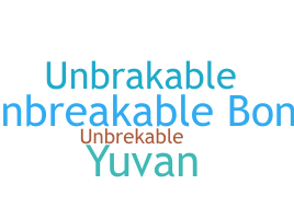 暱稱 - unbreakable