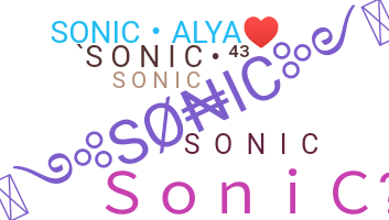 暱稱 - SoniC