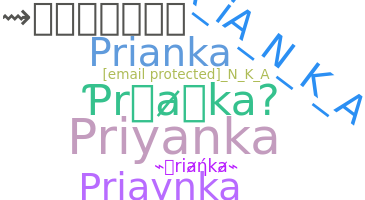 暱稱 - prianka