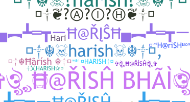 暱稱 - Harish