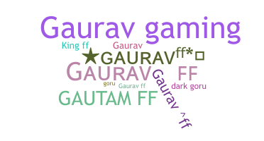 暱稱 - gauravff