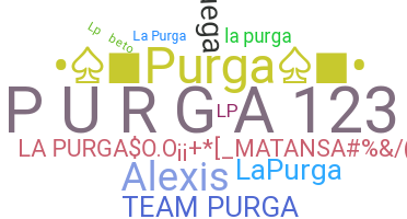 暱稱 - Purga