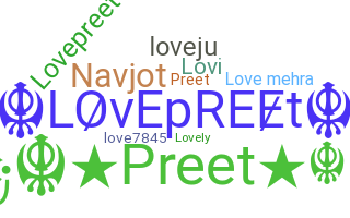 暱稱 - Lovepreet