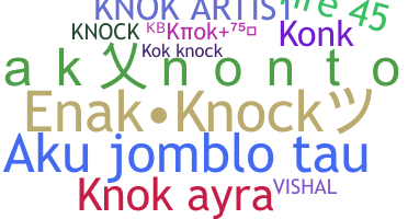 暱稱 - Knok
