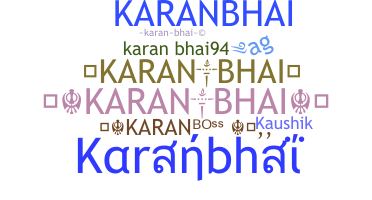暱稱 - Karanbhai