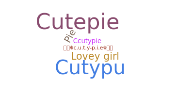 暱稱 - Cutypie