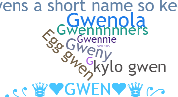 暱稱 - gwen