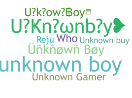 暱稱 - UnknownBoy