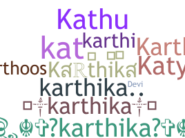 暱稱 - Karthika