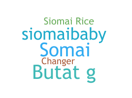 暱稱 - Siomai