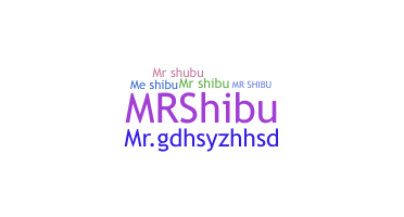 暱稱 - MrSHIBU
