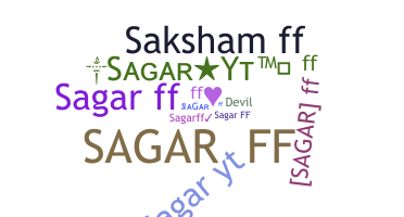 暱稱 - SagarFF