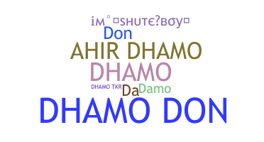 暱稱 - Dhamo