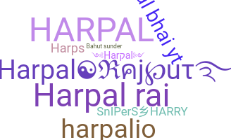 暱稱 - Harpal