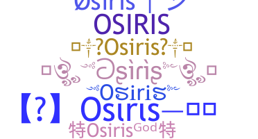 暱稱 - Osiris