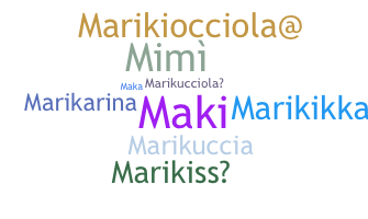 暱稱 - Marika