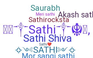 暱稱 - Sathi