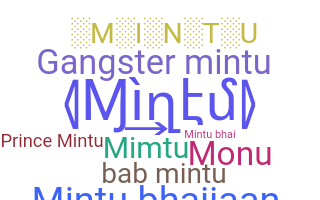 暱稱 - Mintu