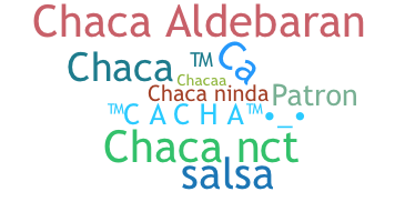 暱稱 - Chaca